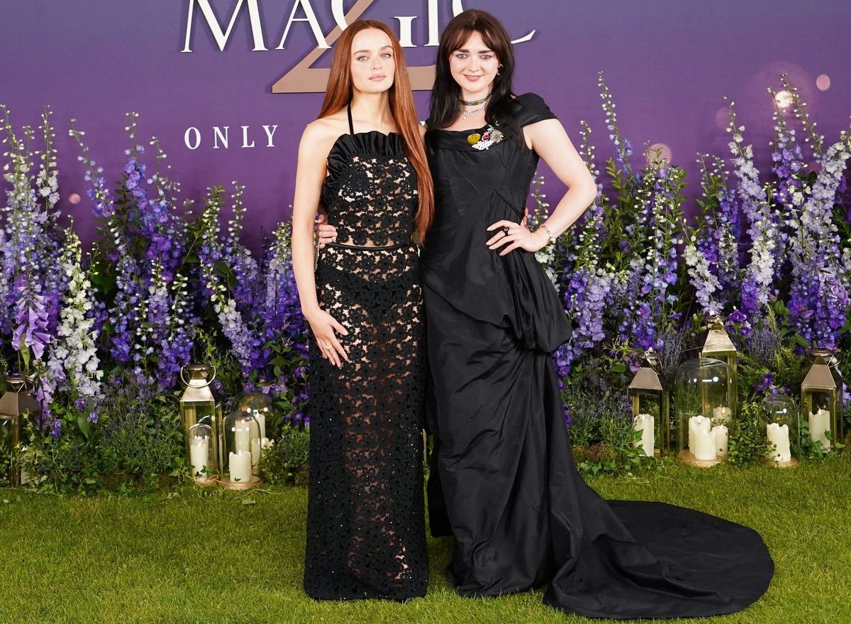 Joey King (left) and Maisie Williams during a photocall for Practical Magic 2 at Claridge's Hotel, central London. Picture date: Thursday August 27, 2026.