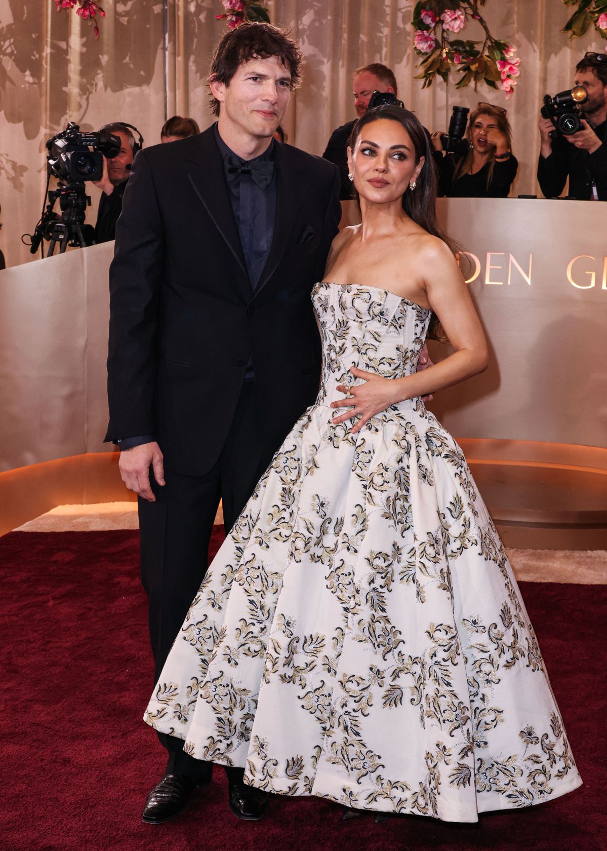 Ashton Kutcher és Mila Kunis a 2016-os Golden Globe-on