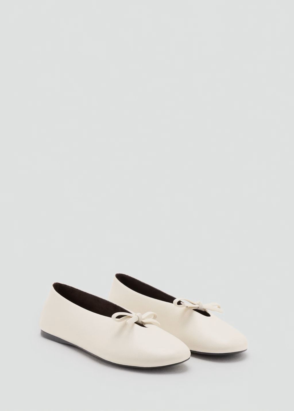 Masnis bőr balerina - Mango 17.995 Ft