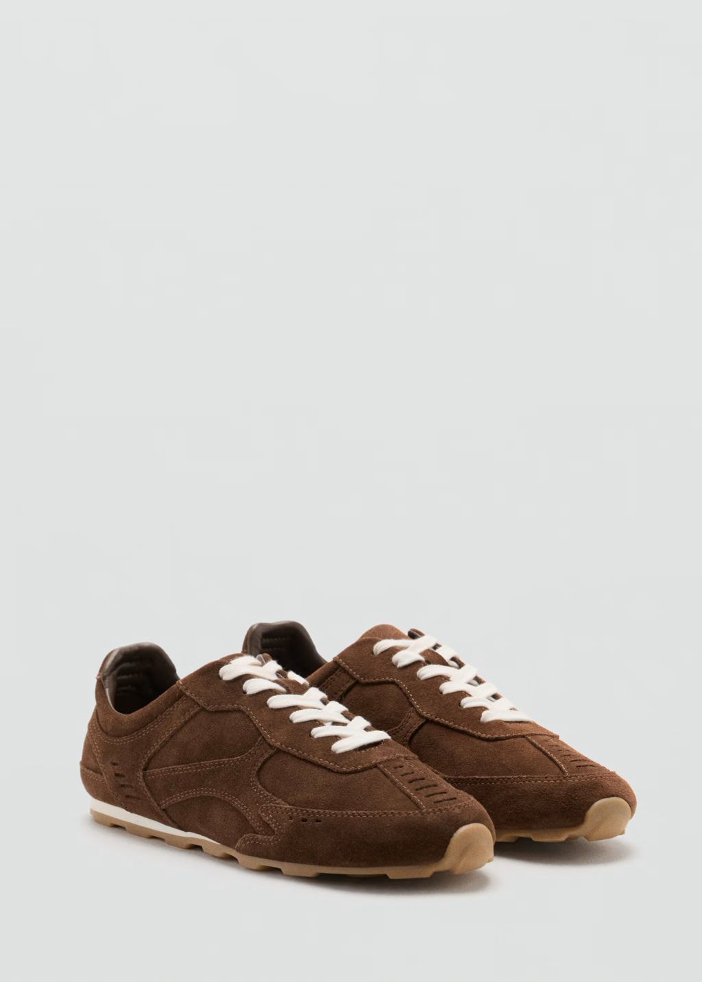 Bőr sneaker Mango 25995 Ft