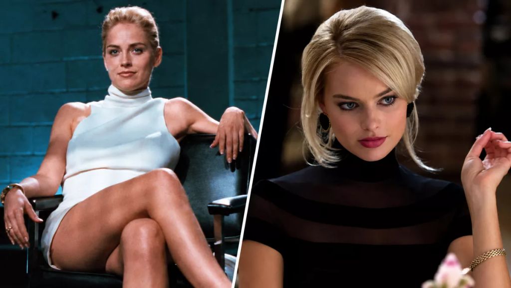 Sharon Stone és Margot Robbie: elegánsak és veszélyesen szexik.