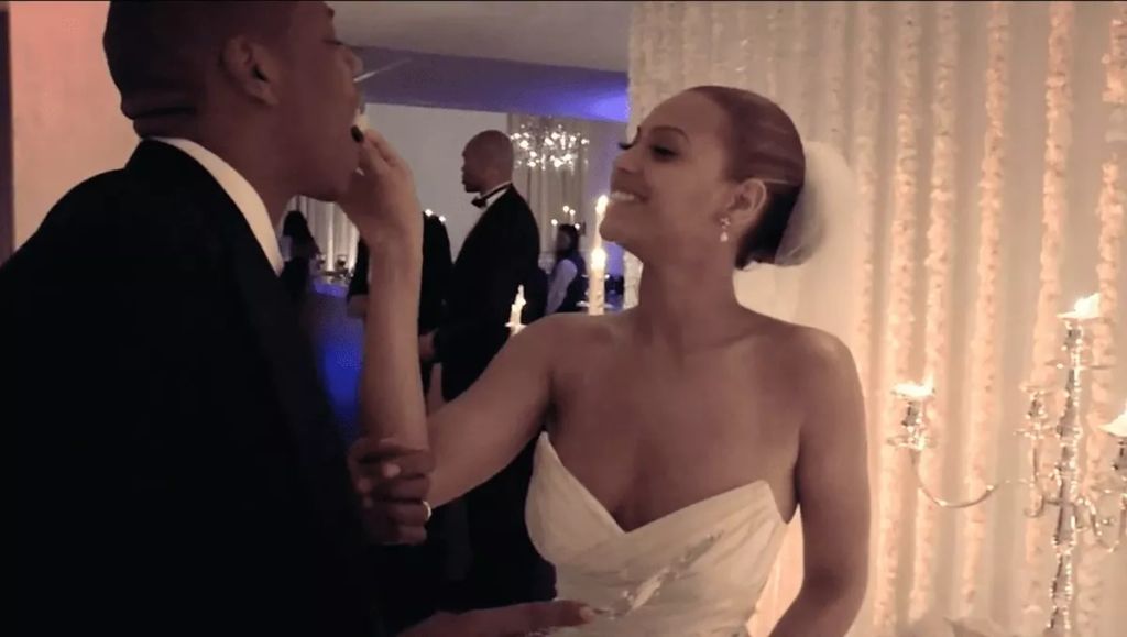 Beyoncé 2008. április 4-én házasodott össze Jay-Z-vel.
