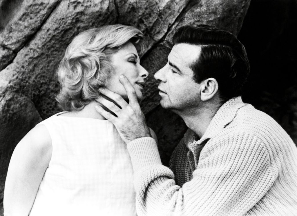Walter Matthau és felesége, Carol Grace 1960-as közös filmjükben a Gangster Storyban.