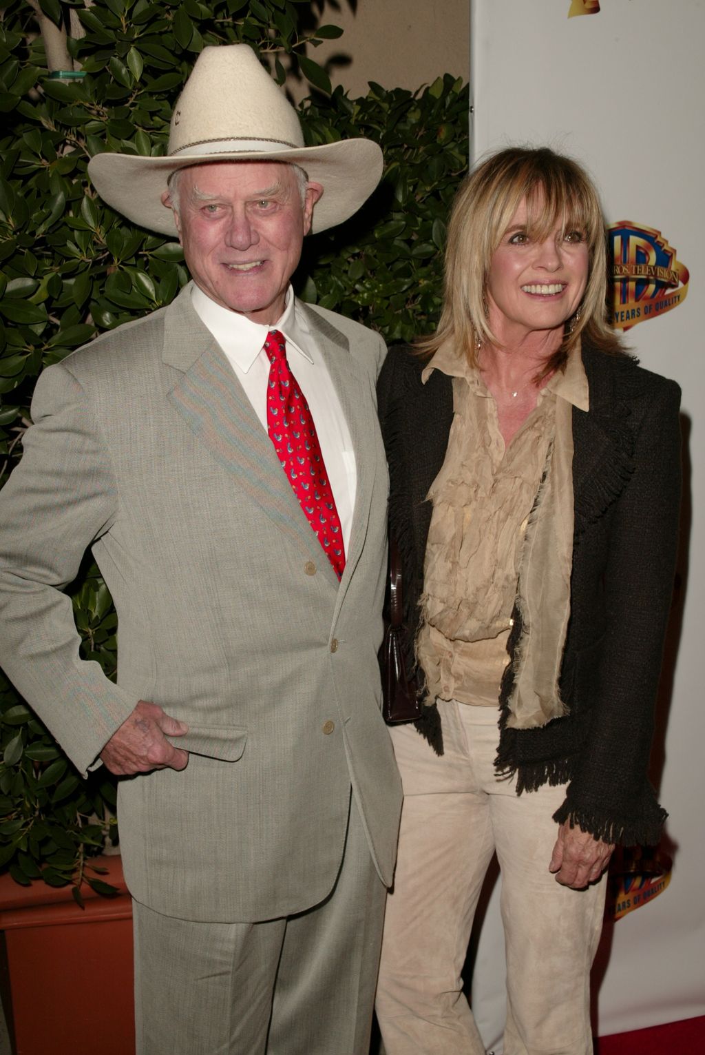 Larry Hagman és Linda Gray 2005. január 20-án.