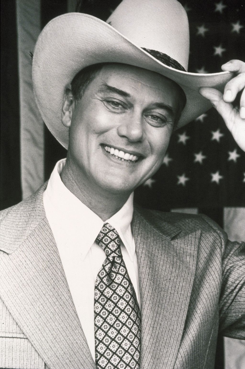 Larry Hagman 1978-ban, már a Dallasban.