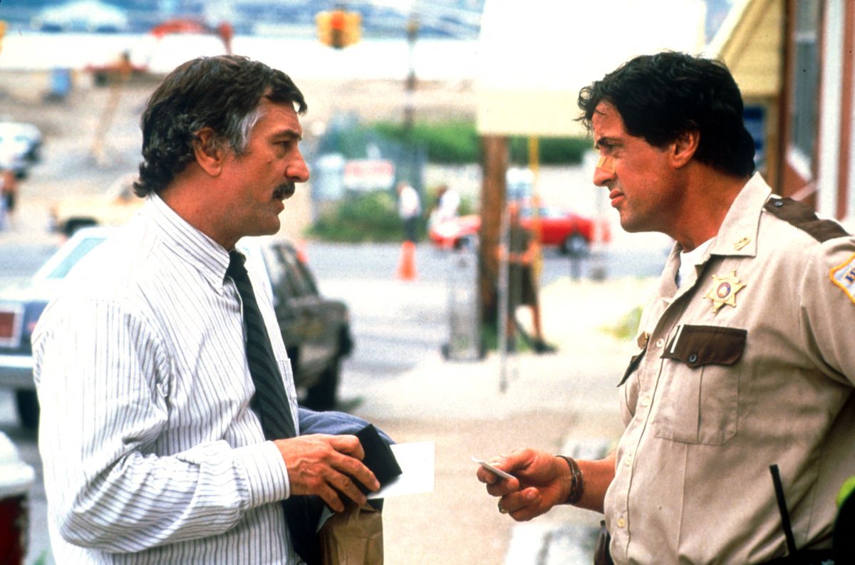 Copland COP LAND Year: 1997 - usa ROBERT DE NIRO ET SYLVESTER STALLONE Director : James Mangold USA 1997 (Photo by Archives du 7eme Art / Photo12 via AFP)