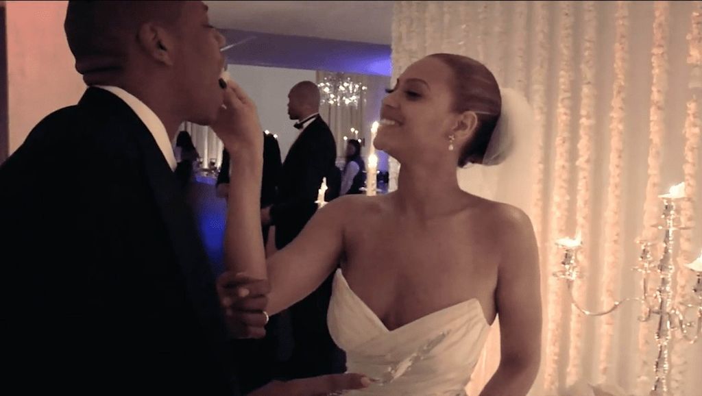 Beyoncé 2008. április 4-én házasodott össze Jay-Z-vel.