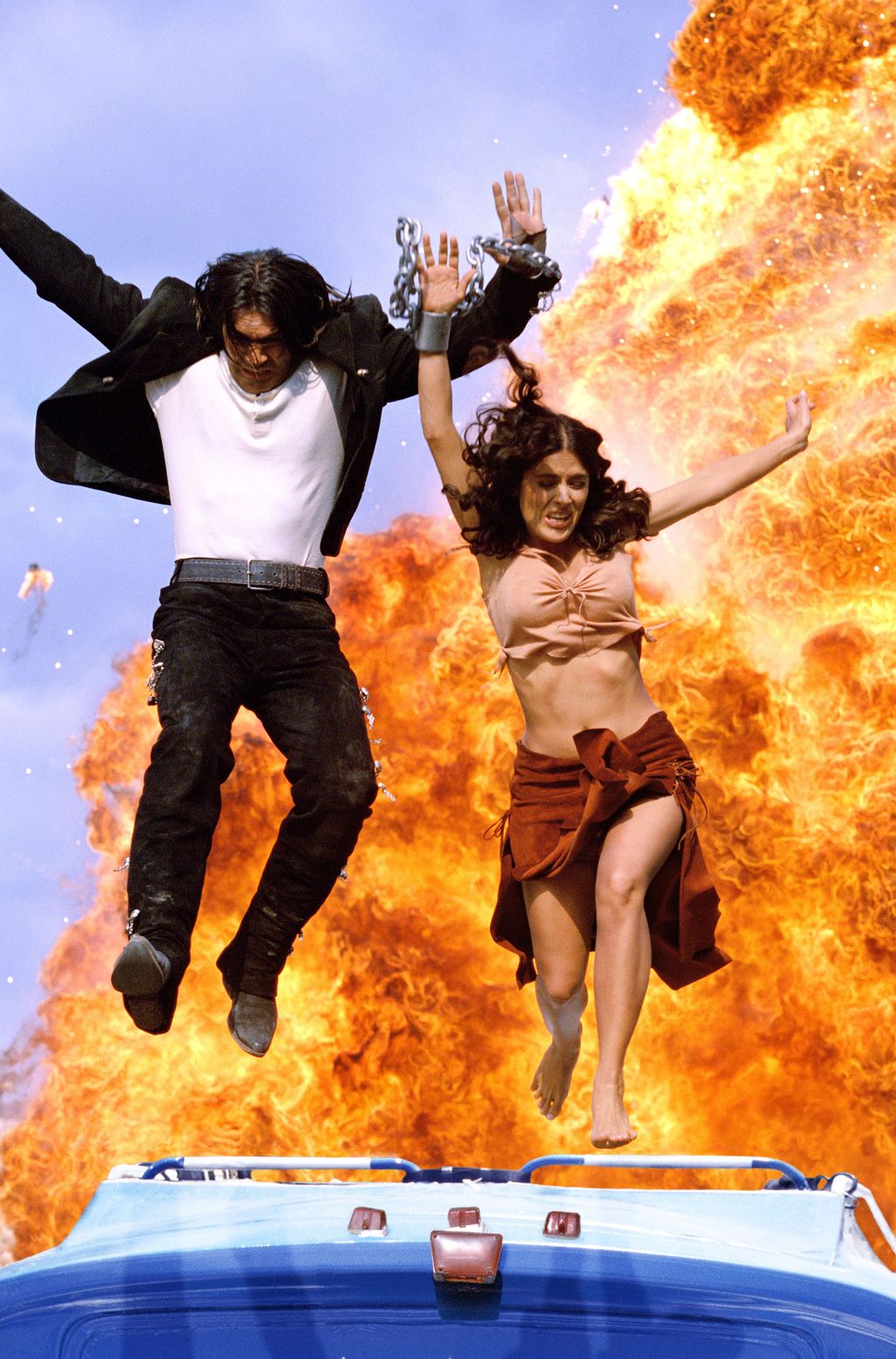 2003-ban Salma Hayek a Desperado folytatásában, a Volt egyszer egy Mexikó című filmben.