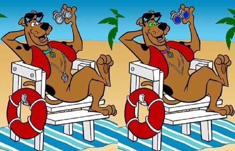 IQ-teszt: megtalálod a különbségeket a két Scooby-Doo között?