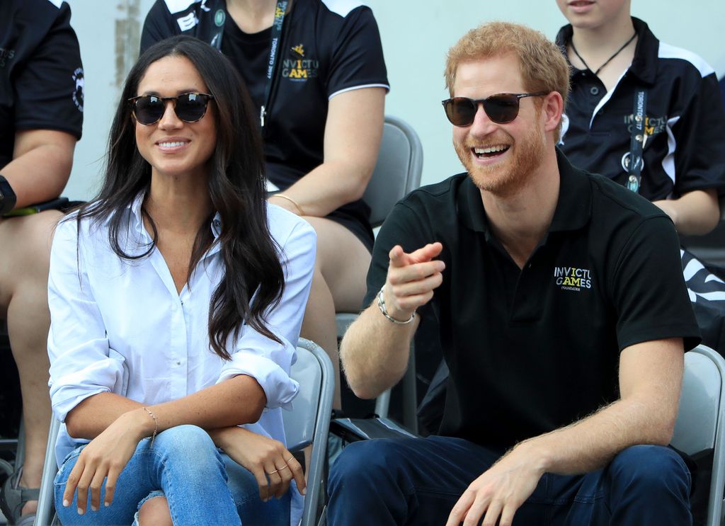 Harry herceg és Meghan Markle a 2017-es Invictus Gamesen, Kanadában.