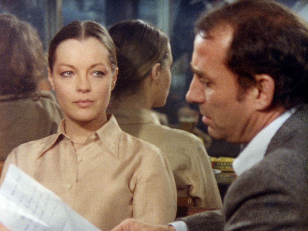 Romy Schneider az Egyszerű eset című 1978-as filmben.