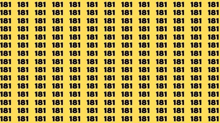 Optikai illúziós IQ-teszt: megtalálod a 181-esek között a 101-est?