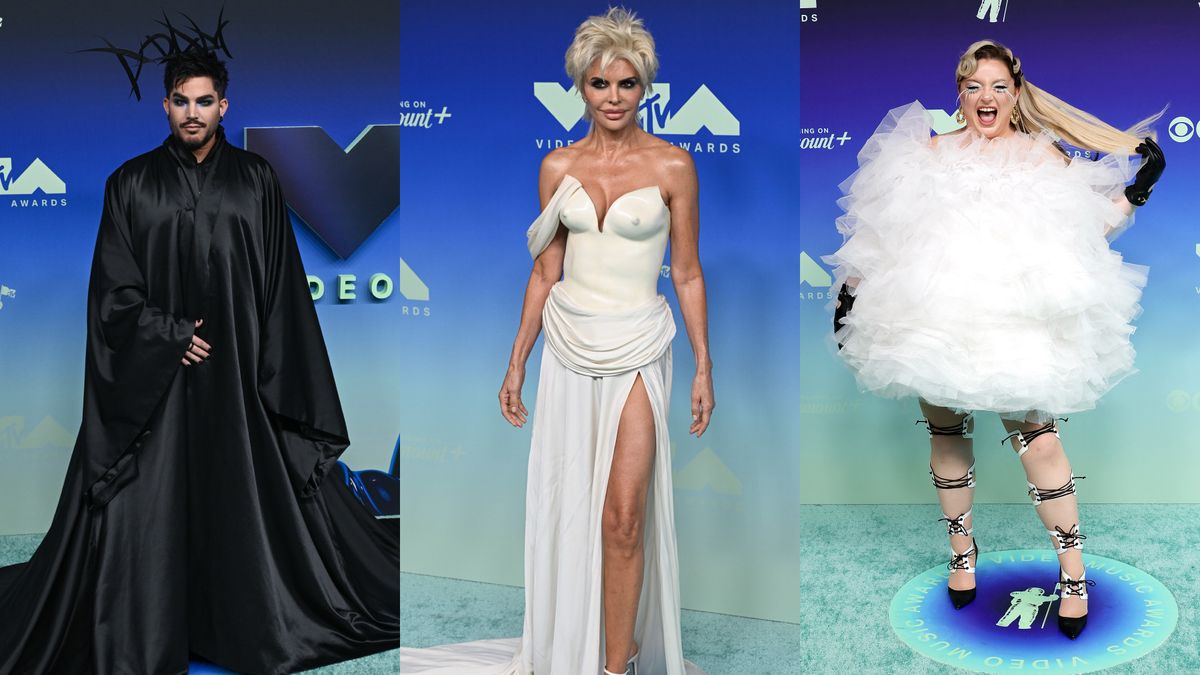Adam Lambert, Lisa Rinna és Meek az MTV VMA 2026-os díjátadóján.