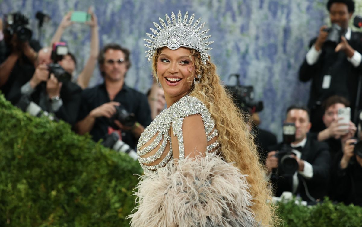 US singer-songwriter Beyonce arrives for the 2026 Met Gala celebrating "Costume Art" at the Metropolitan Museum of Art, in New York, on May 4, 2026. (Photo by ANGELA WEISS / AFP)