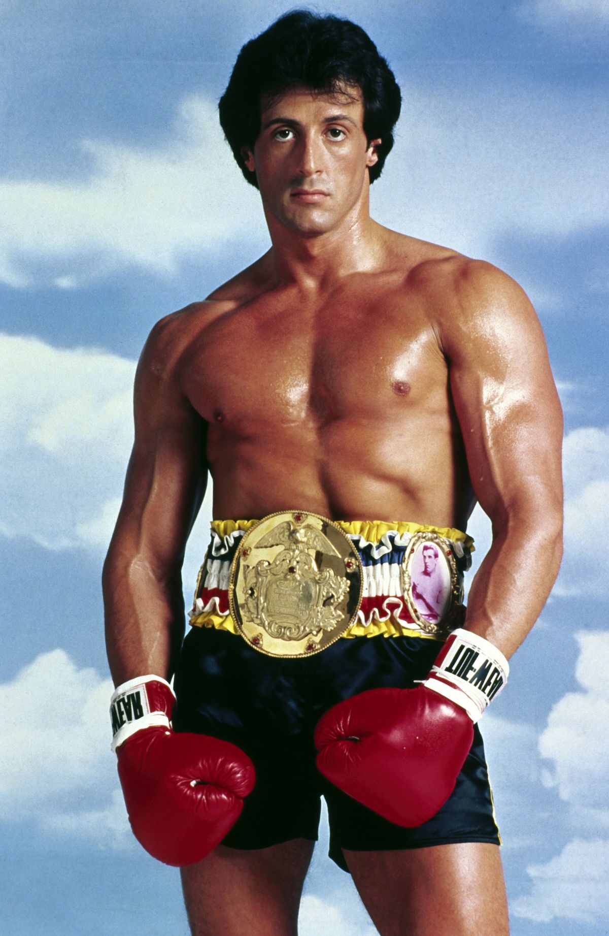 Sylvester Stallone a Rocky III-ban.