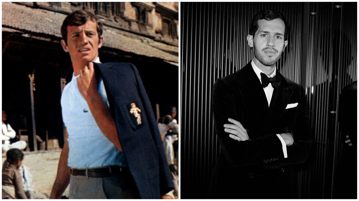Jean-Paul Belmondo és unokája, Victor Belmondo - A képeken mindketten 32 évesek