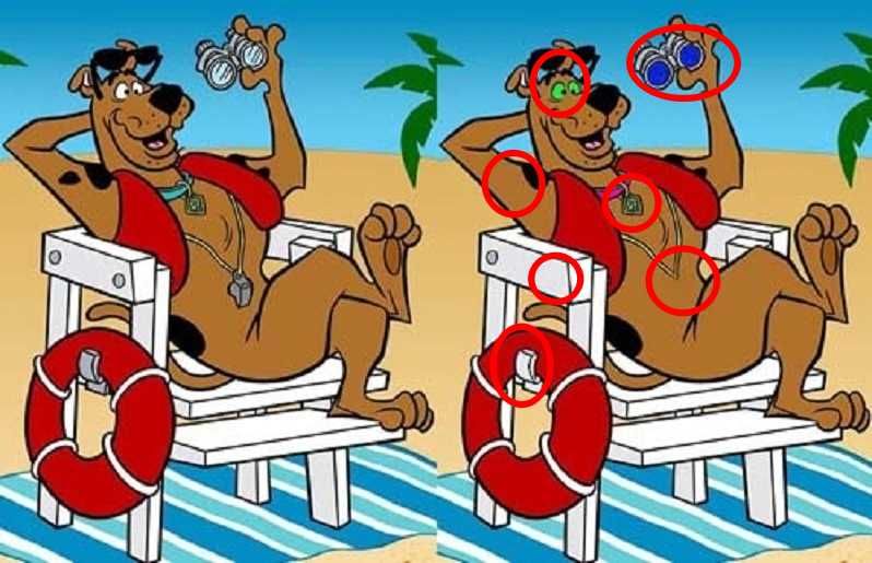 IQ-teszt: megtaláltad a különbségeket a két Scooby-Doo között?