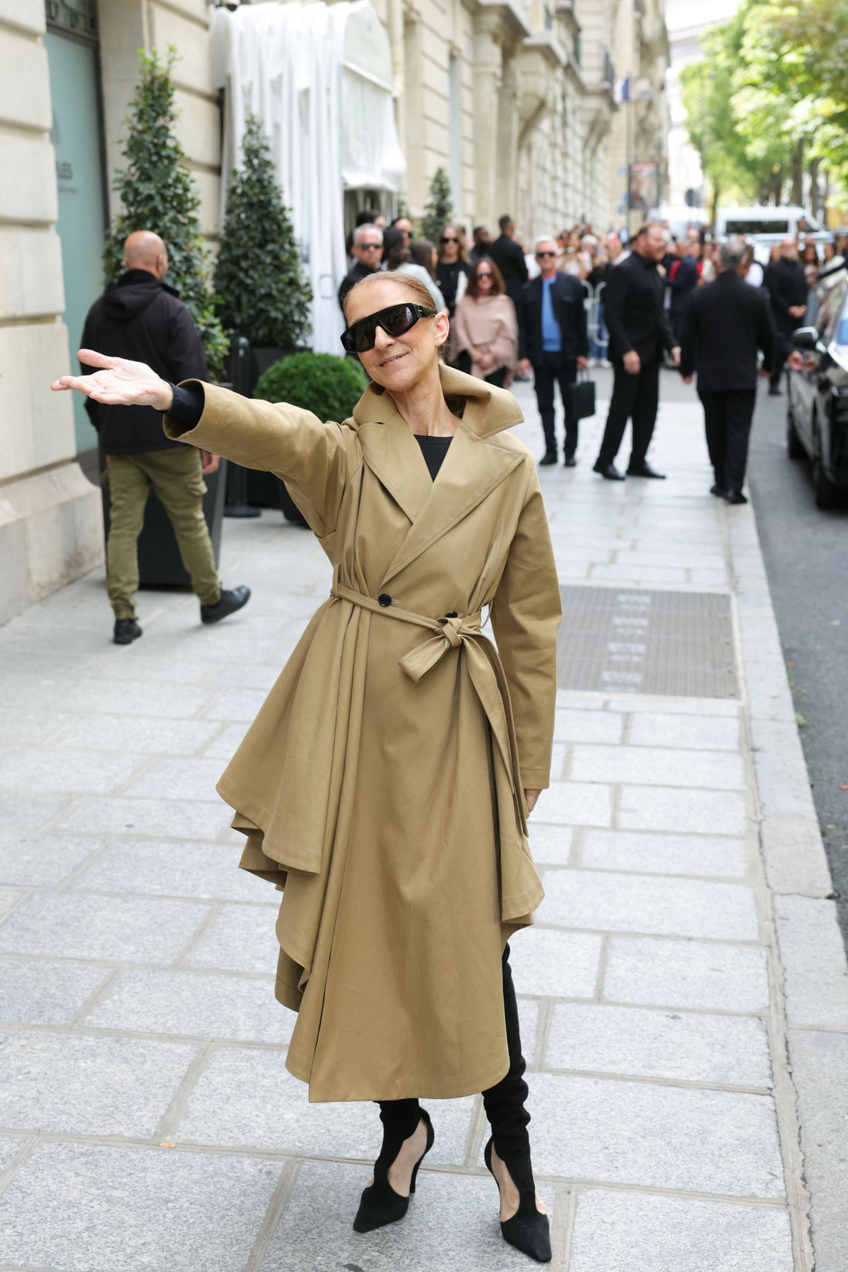 Celine Dion meghatódott a rajongók fogadtatásától