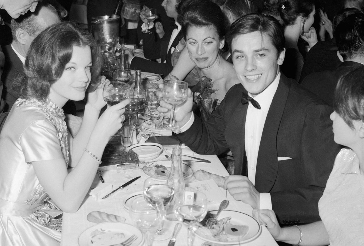 Romy Schneider és Alain Delon 1959-ben.