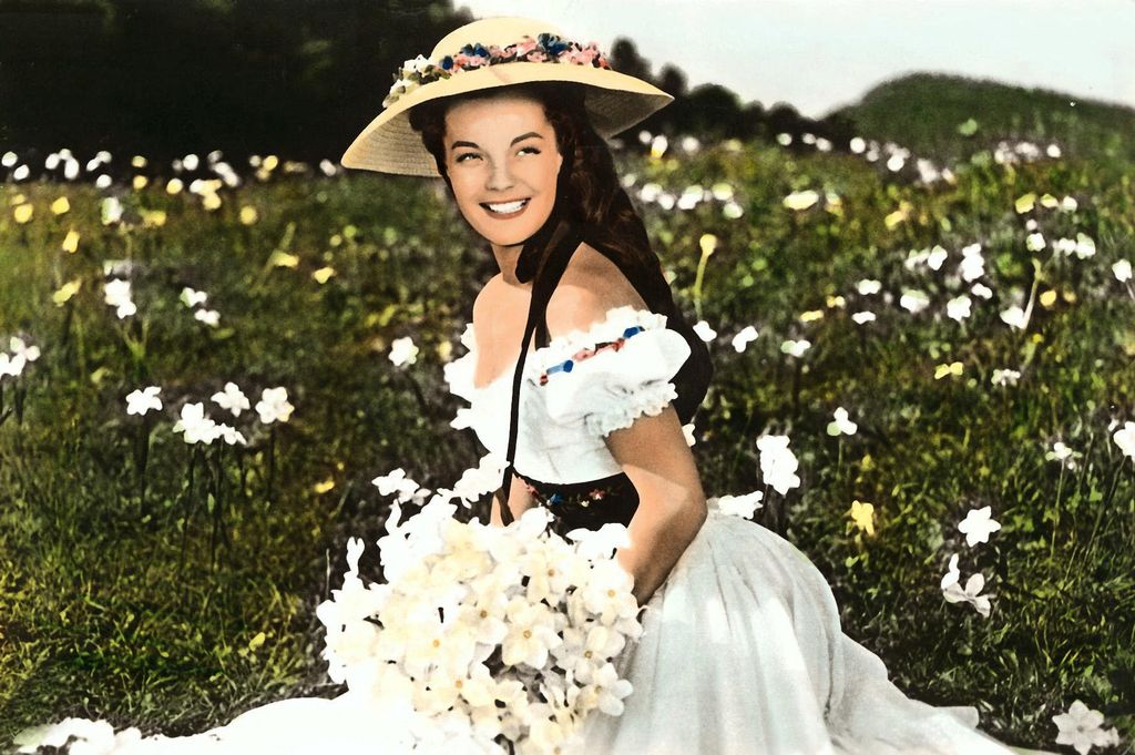 Romy Schneider ismét Sissiként 1957-ben.