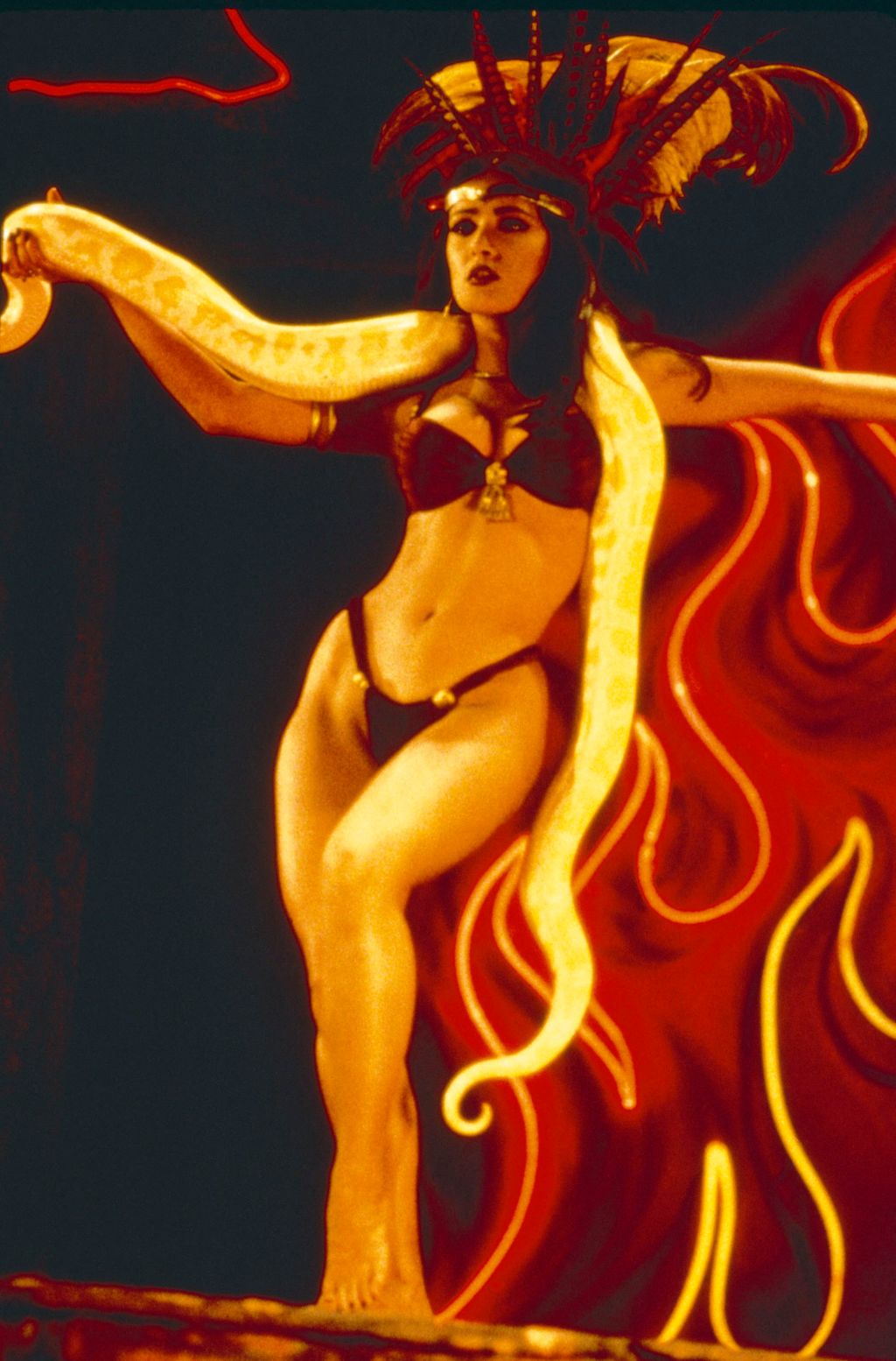 1996-ban Salma Hayek az Alkonyattól pirkadatig című filmben is nagyot alakított.