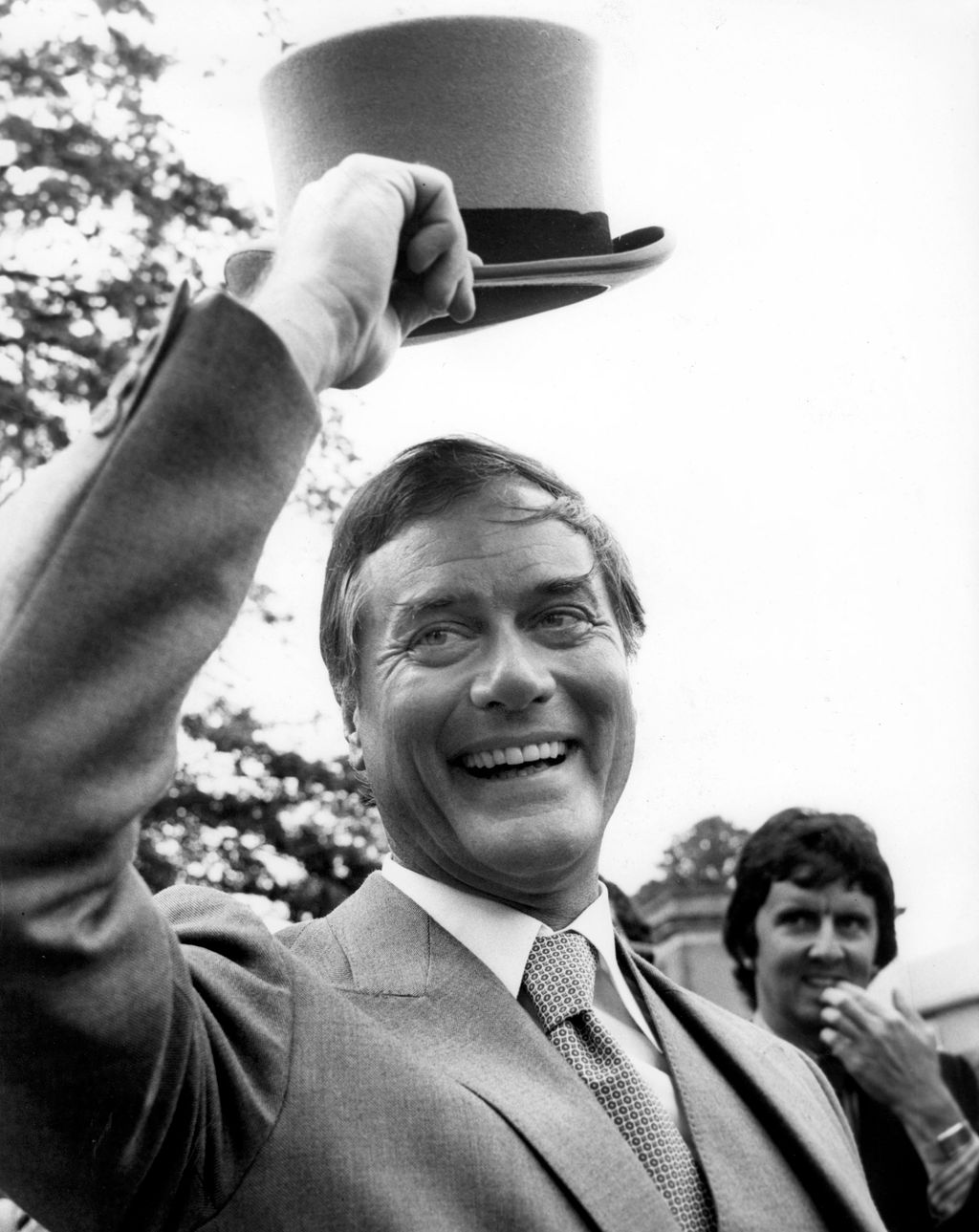 Larry Hagman 1980. június 17-én Londonban.