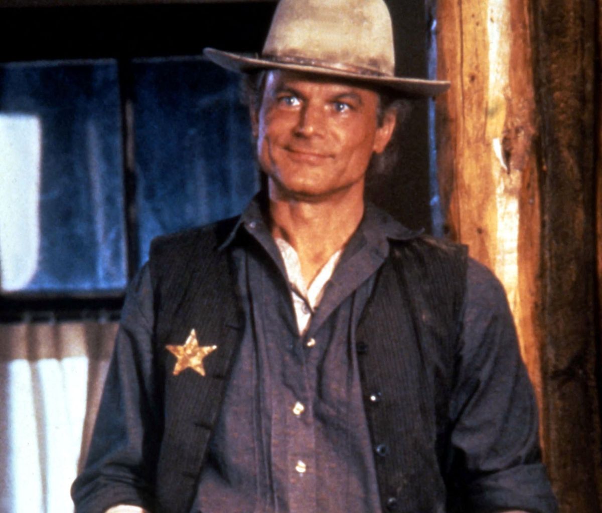 Terence Hill az 1991-es Lucky Luke-ban.