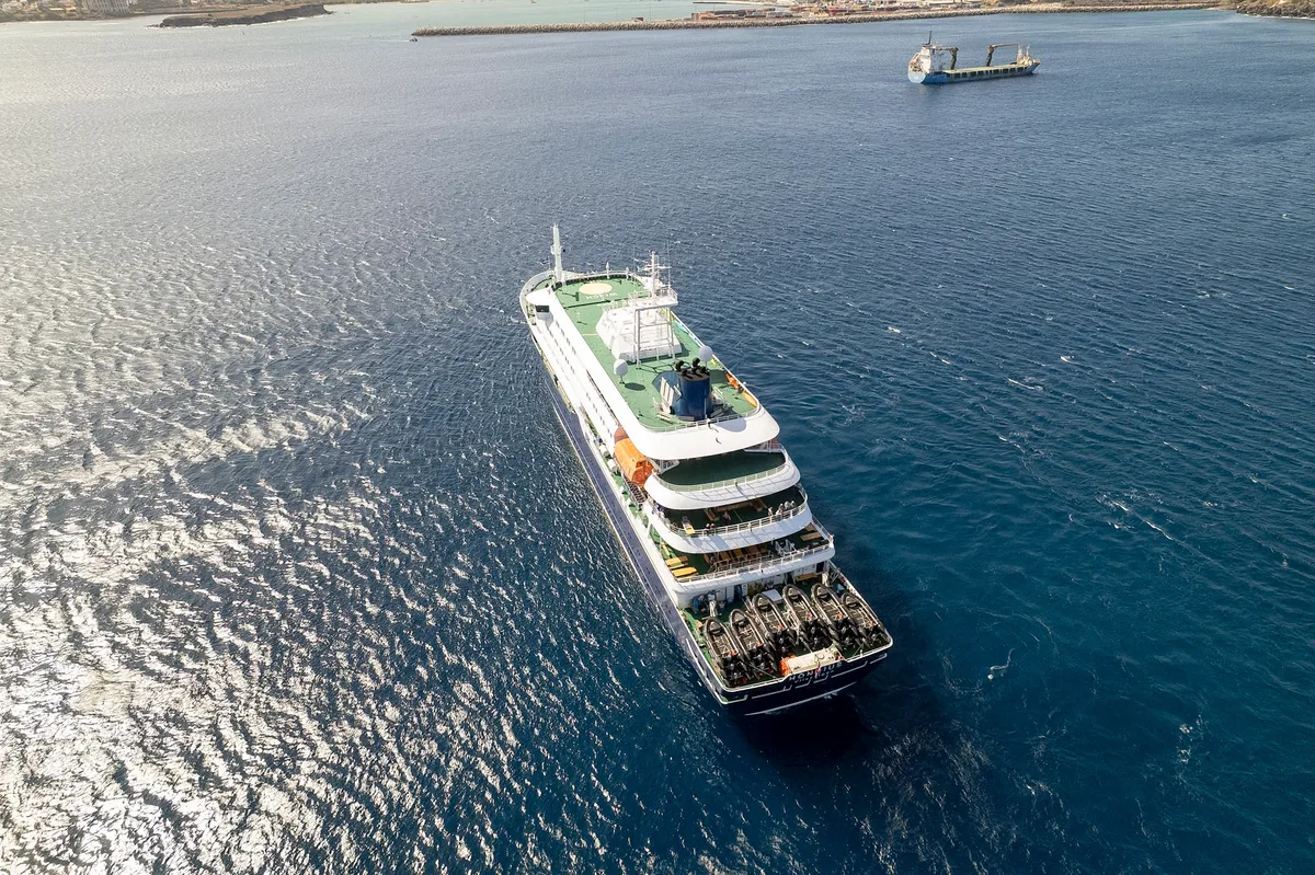 MV Hondius nevű óceánjárón hantavírus-fertőzés tört ki