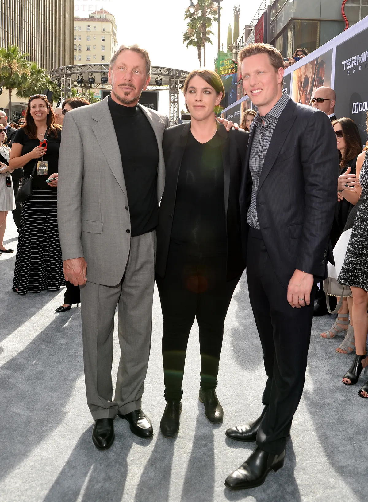 Larry Ellison és gyermekei, Megan Ellison és David Ellison