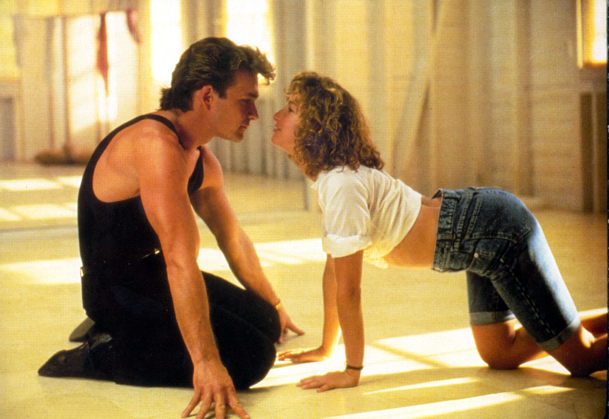 Patrick Swayze és Jennifer Grey a Dirty Dancingben.