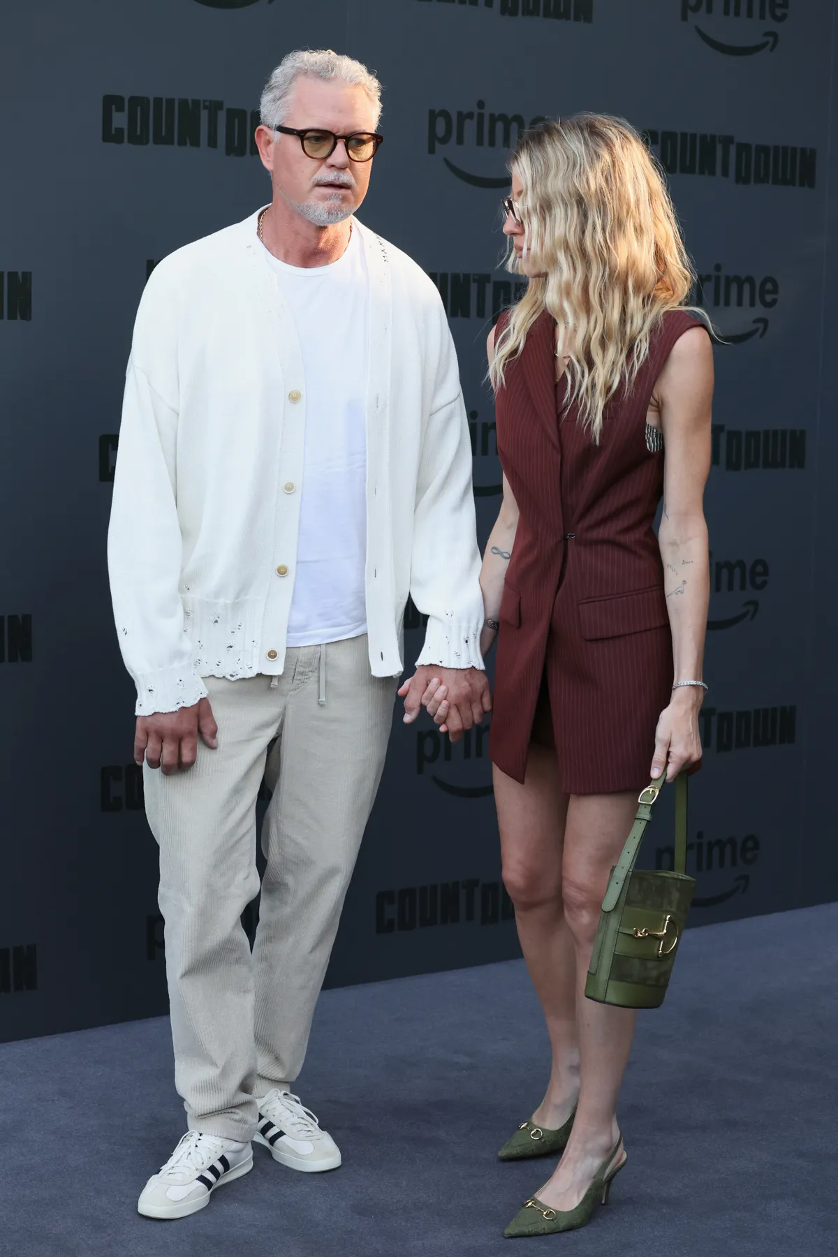Eric Dane és Janell Shirtcliff a Countdown című film premierjén