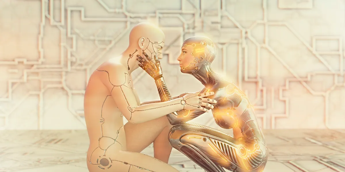 VR terek hálójában - Robotok, szimulációk és AI-tanácsadók: ilyen lesz a párkeresés 2125-ben.