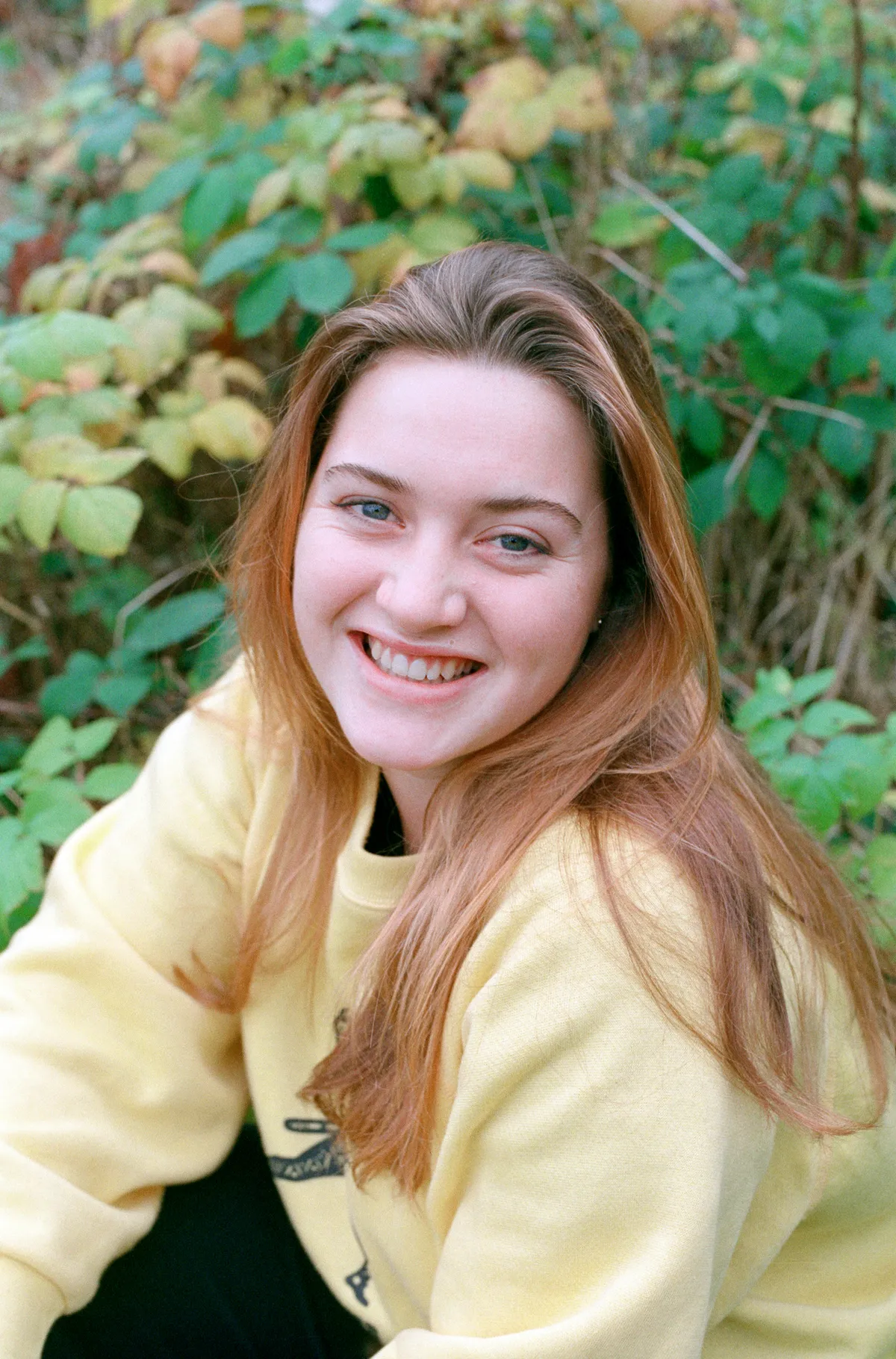 Kate Winslet, pictured in Reading, Berkshire in November 1991. Kate, 16 years of age, who attends Redroofs Theatre School in Maidenhead, is delighted to be getting her break on television when she stars in the BBC1 children series Dark Season, playing a character called Reet, 11th November 1991 (Photo by JP/Mirrorpix via Getty Images)