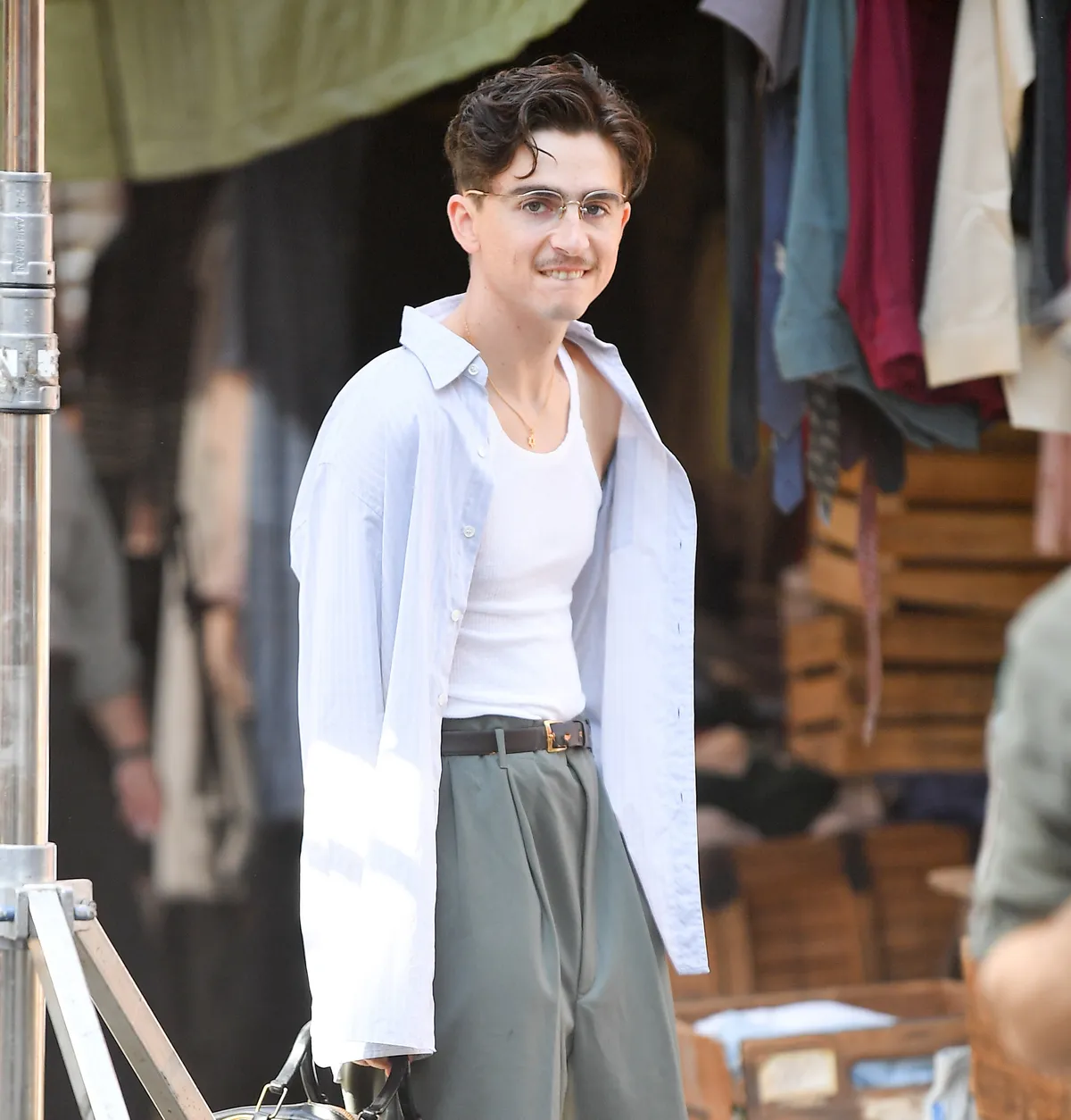 Timothée Chalamet visszautasította a duplőrt a Marty Supreme fenék jelenetében.