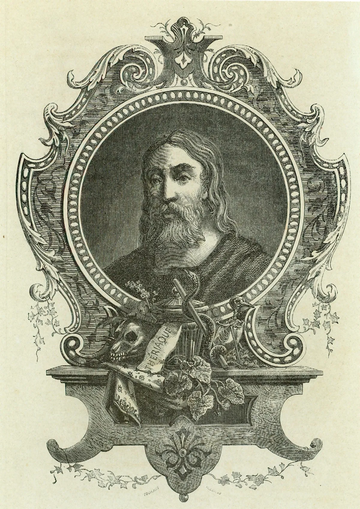 Claudius Galénosz portréja.