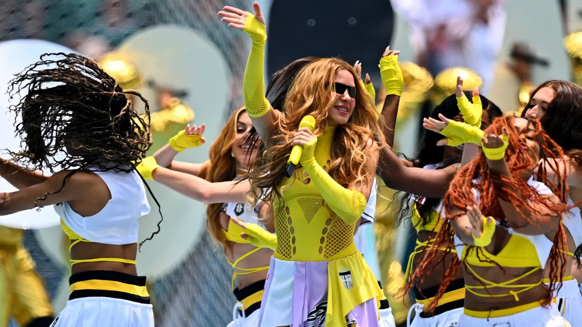 Shakira fellépése váltotta ki a legtöbb reakciót a világbajnokság mexikóvárosi megnyitóünnepségén.