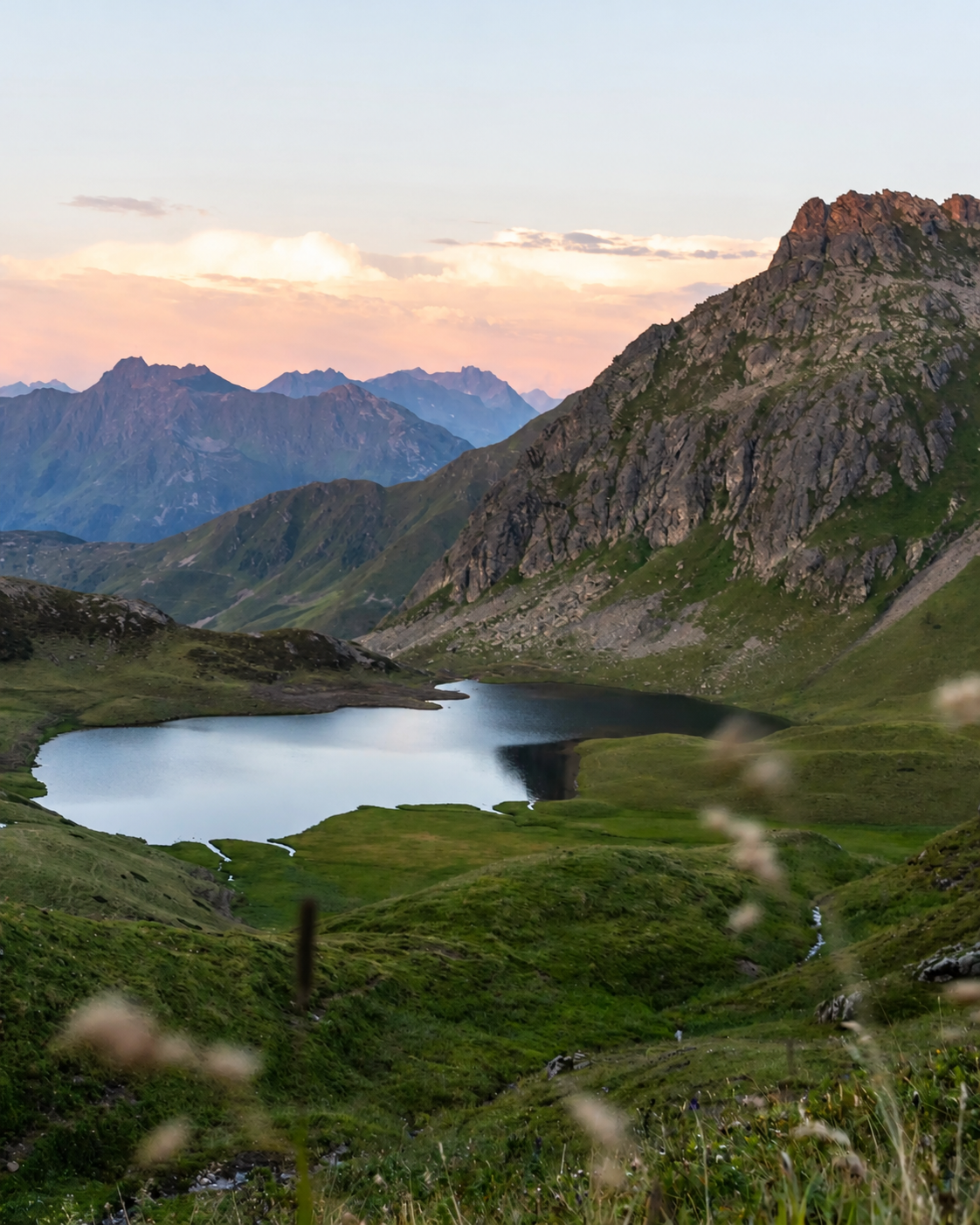 A Tilisunasee hegyi tó