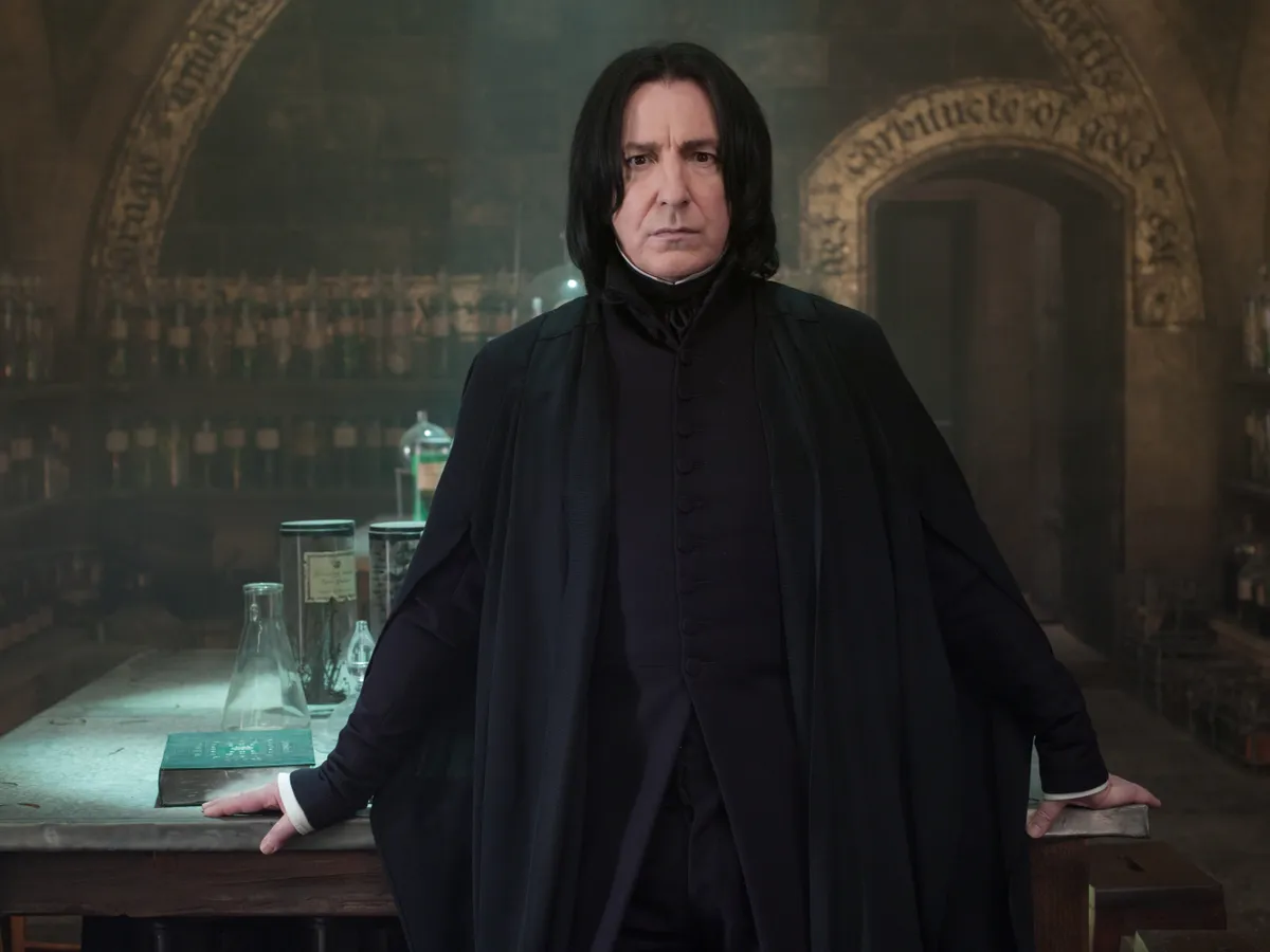 Alan Rickman sokak fejében, csak Piton professzorként maradt meg.