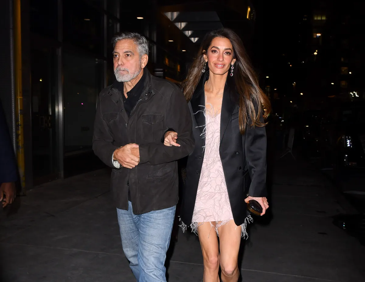 George és Amal Clooney
