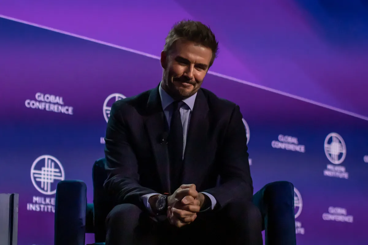 David Beckham, futball, sztár, Inter Miami CF, Milken Institute, konferencia