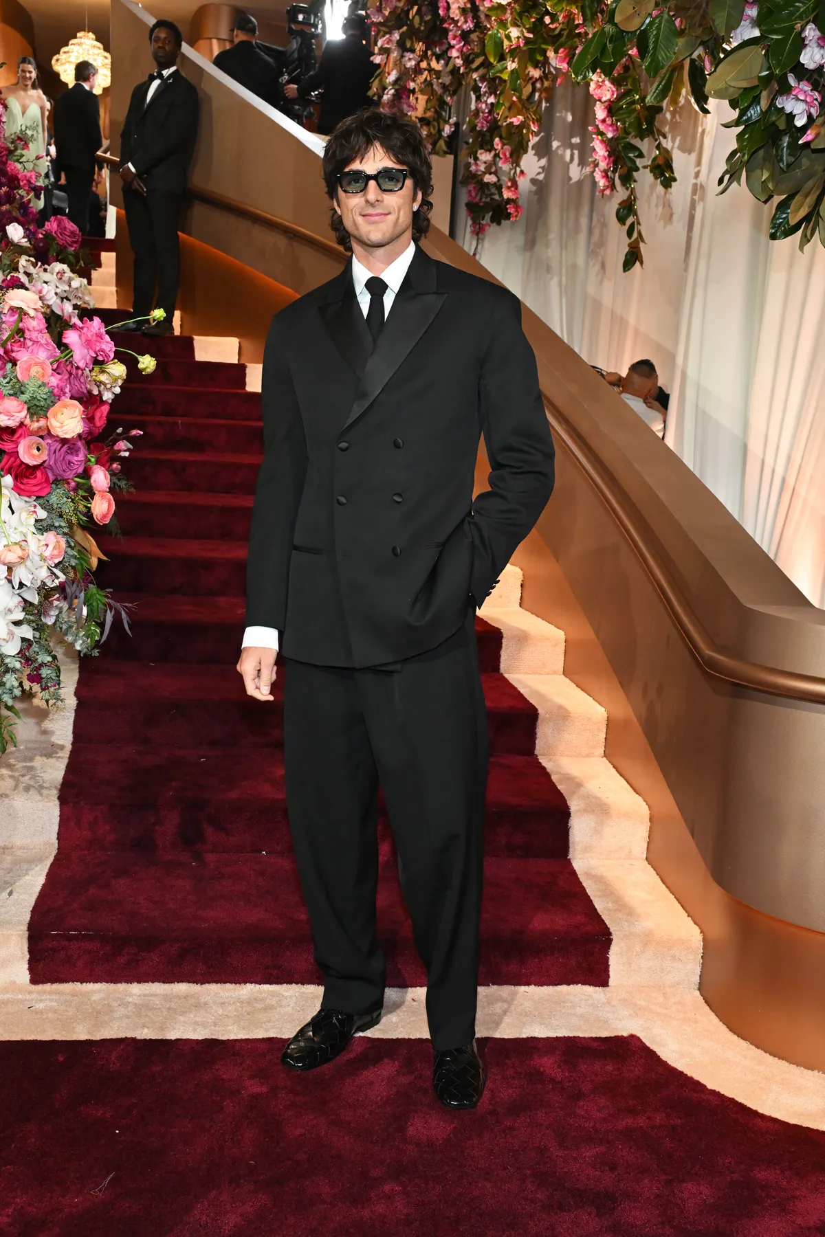 Jacob Elordi at the 83rd Annual Golden Globes held at The Beverly Hilton on January 11, 2026 in Beverly Hills, California. (Photo by Earl Gibson III/2026GG/Penske Media via Getty Images)