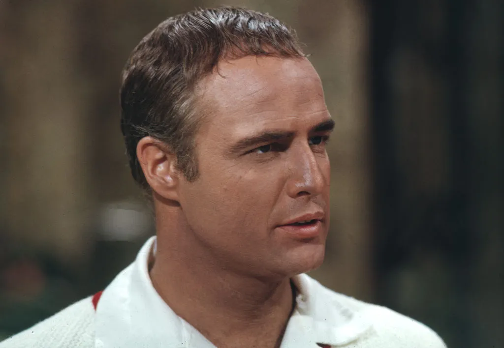 Marlon Brando színész 1963-ban.