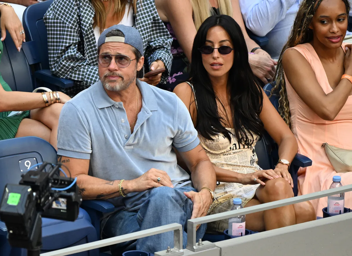 Brad Pitt Ines De Ramonnal a US Openen.