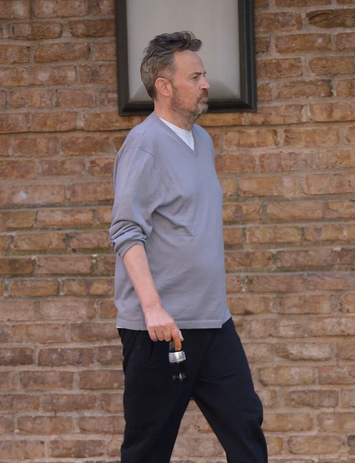 EXCLUSIVE: Matthew Perry Spotted Looking Clean Cut in New York City