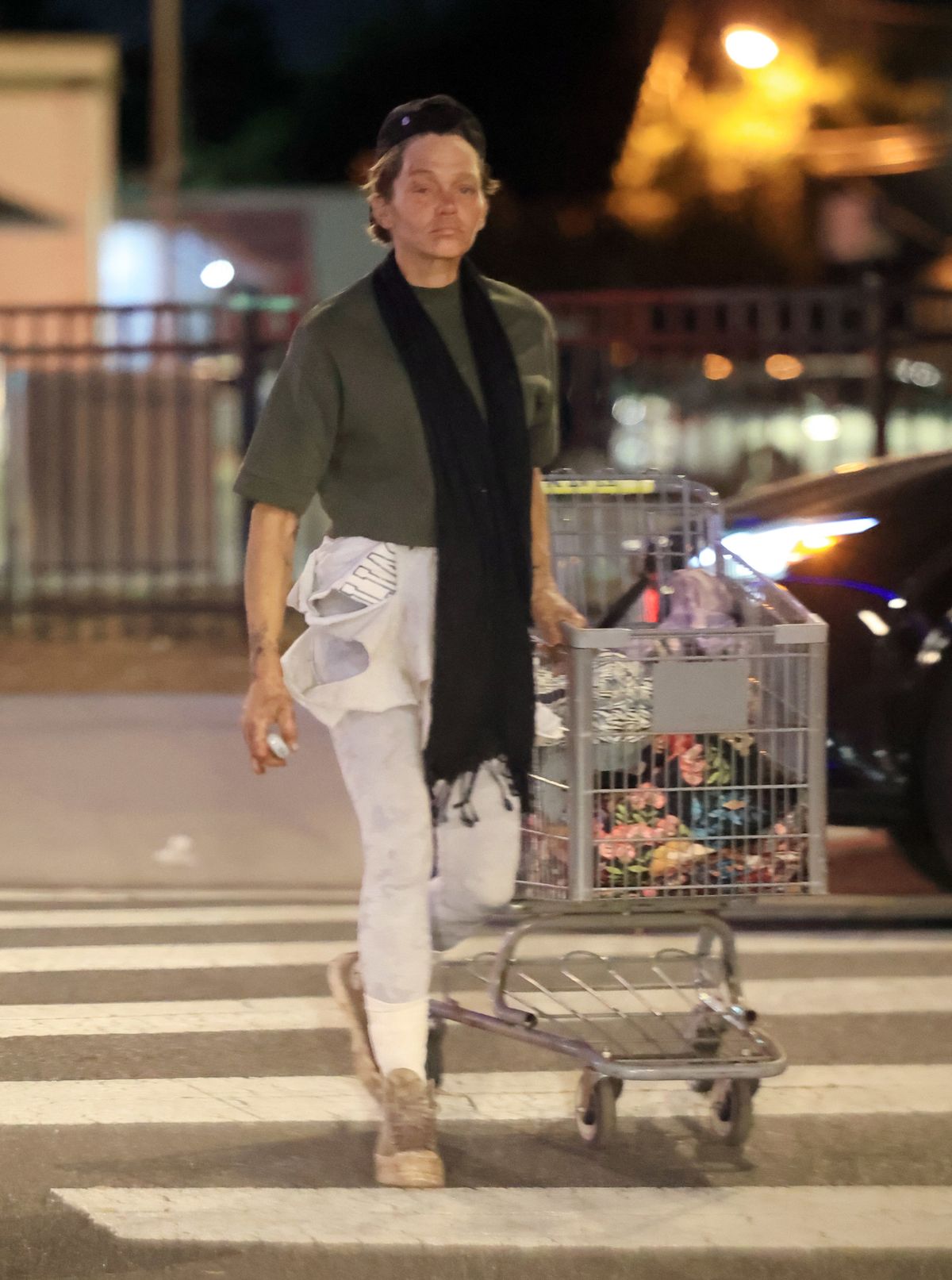 10/15/2026 EXCLUSIVE: Loni Willison is pictured on the streets of Los Angeles. The 43 year old down on her luck former swimsuit model and was seen rummaging through a dumpster while pulling a shopping cart filled with her possessions.
sales@theimagedirect.com Please byline:TheImageDirect.com
*EXCLUSIVE PLEASE EMAIL sales@theimagedirect.com FOR FEES BEFORE USE