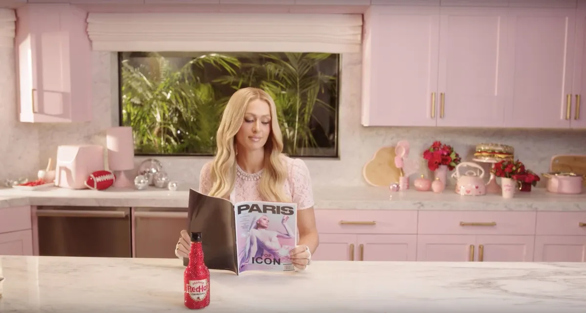 rózsaszín, Paris Hilton konyhája