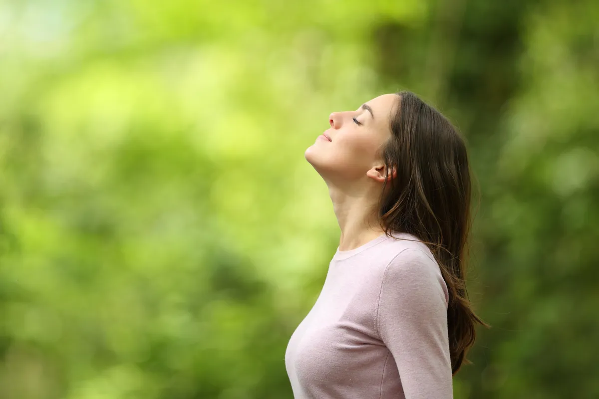 relax, nő, meditáció,