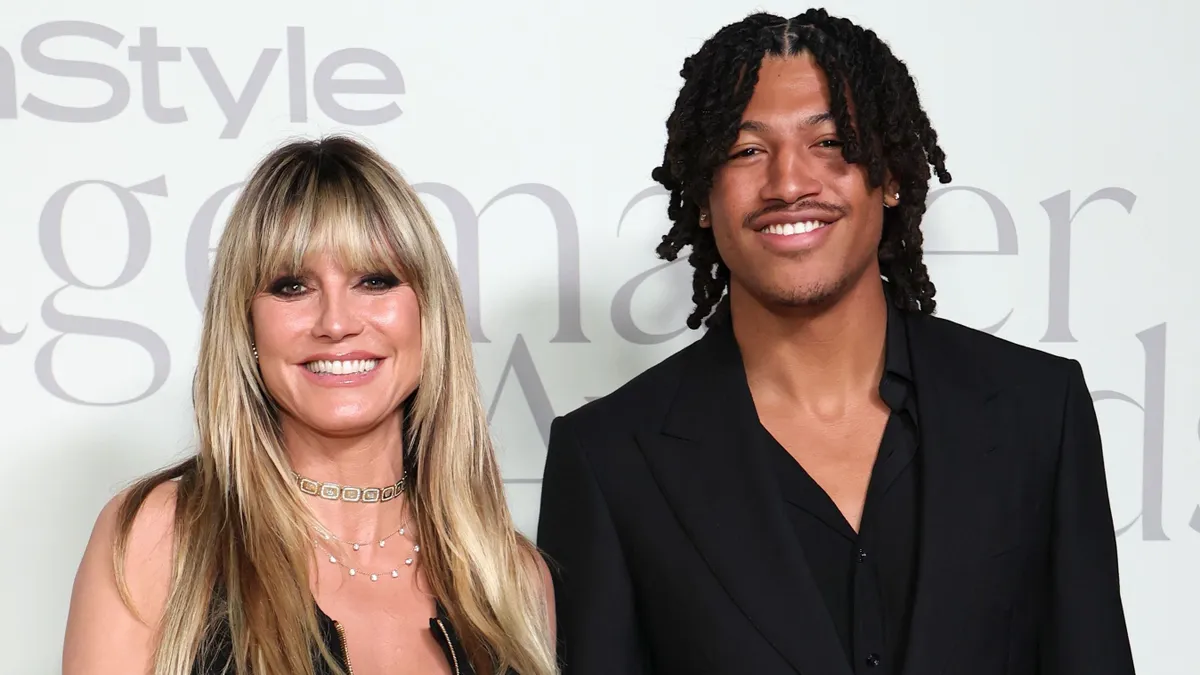 Heidi Klum és fia, Henry Samuel