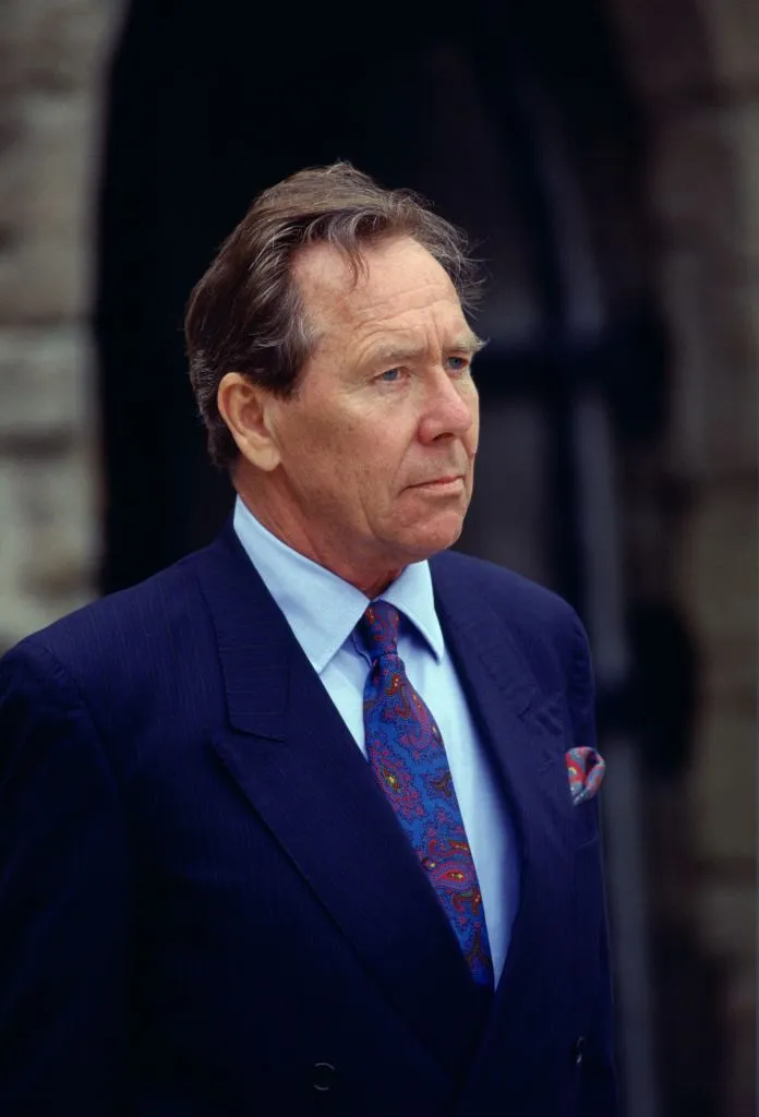 UNITED KINGDOM - JULY 01:  The Earl of Snowdon (Lord Snowdon) at a garden party at Caernavon Castle in honour of the 25th anniversary of the investiture of Prince Charles as the Prince of Wales  (Photo by Tim Graham Photo Library via Getty Images)