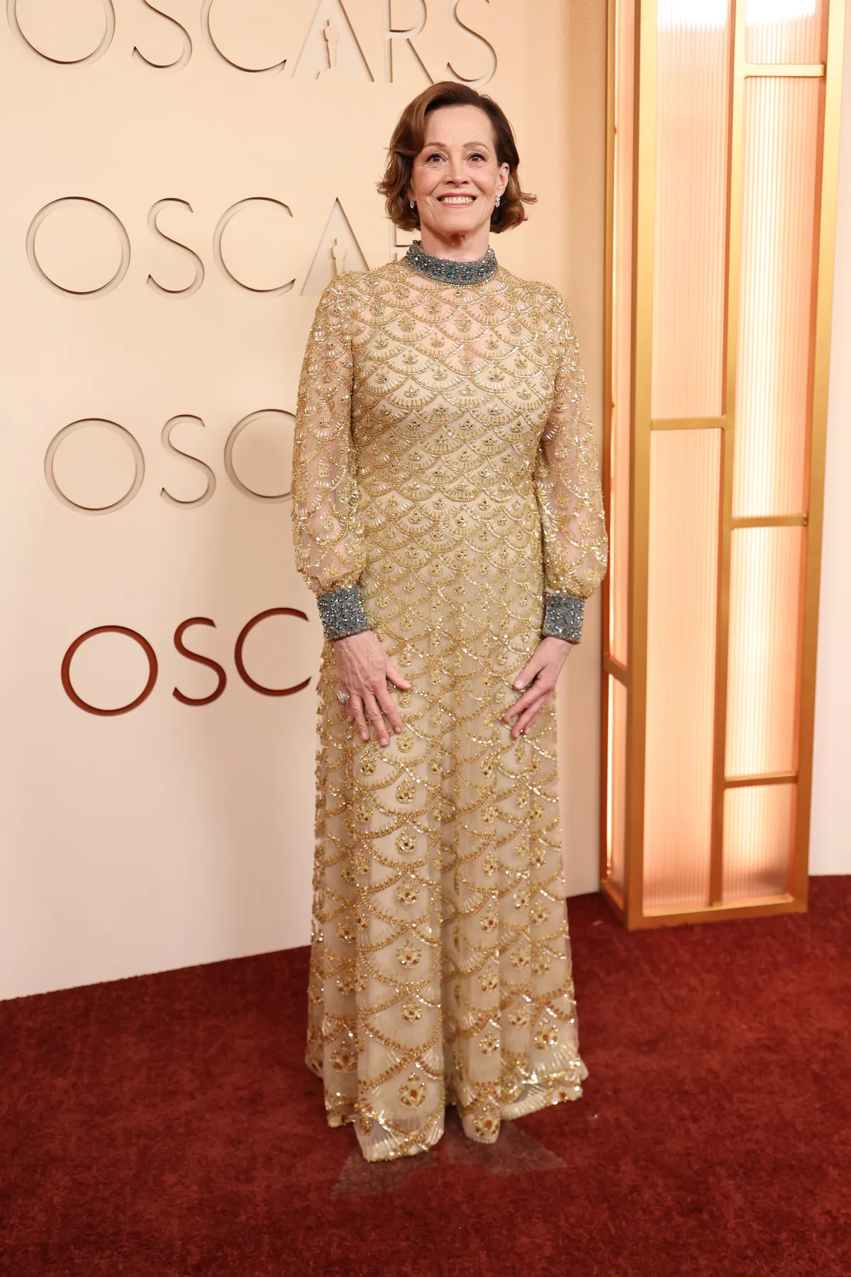 HOLLYWOOD, CALIFORNIA - MARCH 15: Sigourney Weaver attends the 98th Oscars at Dolby Theatre on March 15, 2026 in Hollywood, California. (Photo by Arturo Holmes/Getty Images)
